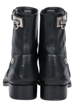 Ferragamo - Black Leather 