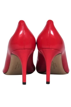 Ferragamo - Red Shiny Leather 