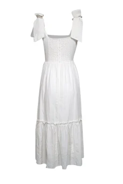 Floraison Lane - Ivory Sleeveless Bow Strap 