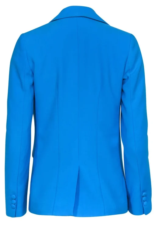 Frame - Aqua Blue Single Button Blazer Sz 0