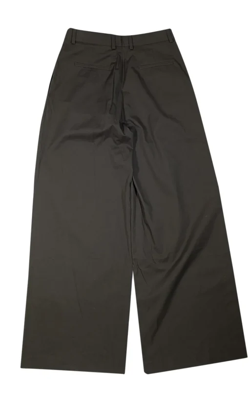 Frame - Army Green Pleated Wide Leg Pants Sz 4