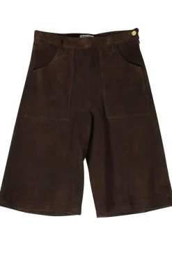 Frame - Suede Cropped Wide Leg Pants Sz 10