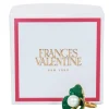 Frances Valentine - Gold Ring w/ Green Flower & Pearl Sz 7