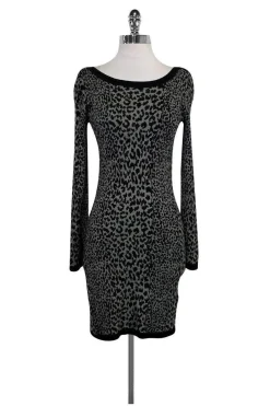 French Connection - Animal Print Knit Dress Sz 8
