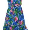 Frock! by Tracy Reese - Blue & Pink Floral Dress Sz 8