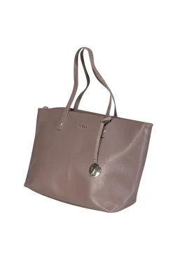 Furla - Dark Beige Medium Tote Bag