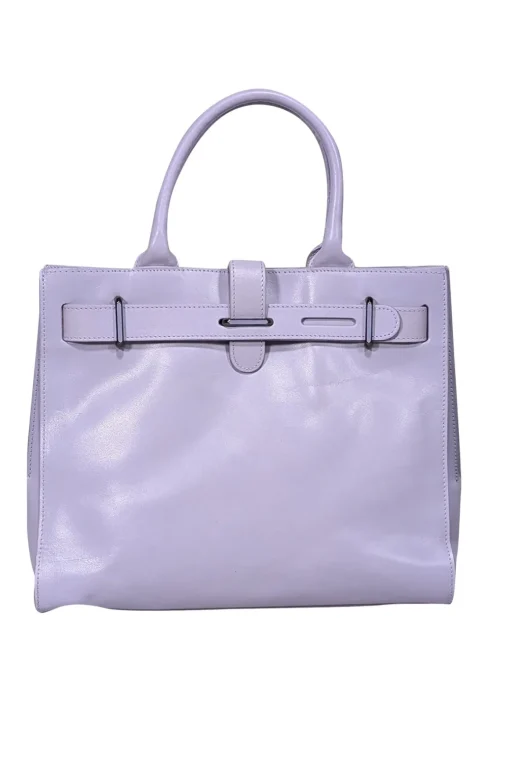 Furla - Periwinkle Leather Structured Handbag