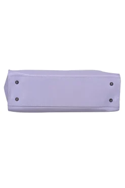 Furla - Periwinkle Leather Structured Handbag