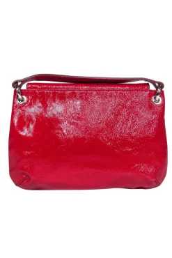 Furla - Red Patent Leather Convertible Crossbody