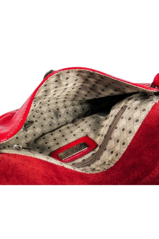Furla - Red Patent Leather Convertible Crossbody