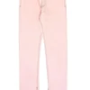 Ganni - Light Pink Jeans w/ Slit at Bottom Sz 25