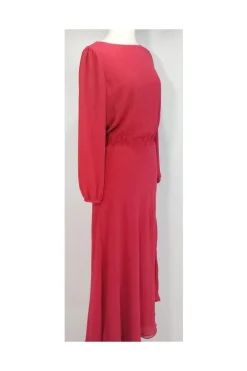 Giorgio Armani - Pink Silk Maxi Dress Sz 6