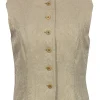Giorgio Armani - Vintage Beige Vest Sz 8