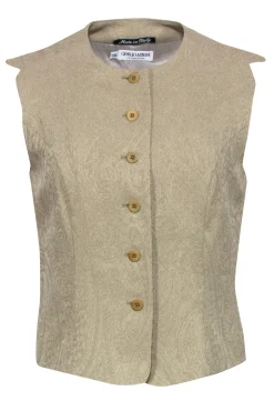 Giorgio Armani - Vintage Beige Vest Sz 8