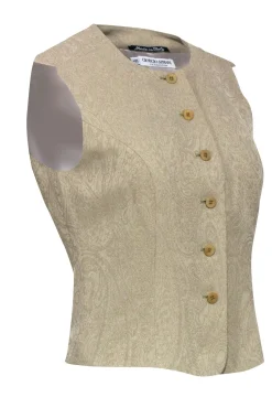 Giorgio Armani - Vintage Beige Vest Sz 8