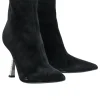 Giuseppe Zanotti - Black Suede Short Boots w/ Jewel Heel Sz 9