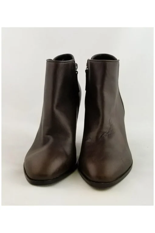 Giuseppe Zanotti - Brown Leather Booties Sz 10