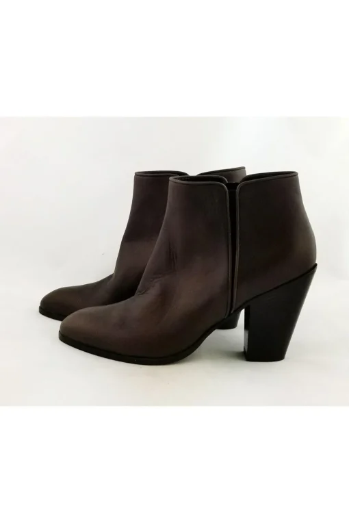 Giuseppe Zanotti - Brown Leather Booties Sz 10