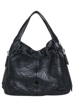Givenchy - Black Leather Hobo Bag