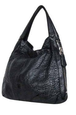 Givenchy - Black Leather Hobo Bag