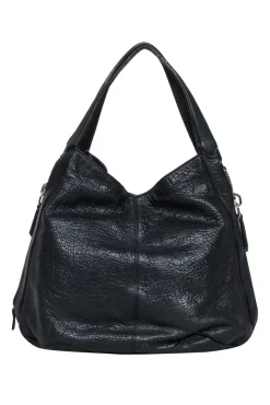 Givenchy - Black Leather Hobo Bag