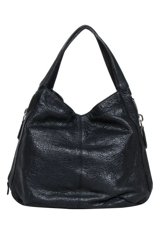Givenchy - Black Leather Hobo Bag