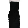 Givenchy - Black Strapless Corset Dress Sz 8