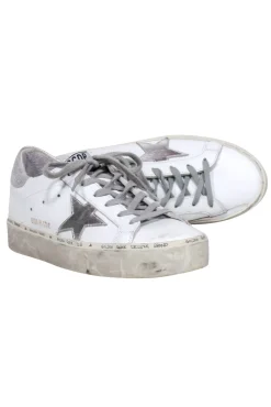 Golden Goose - White & Silver 