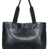 Gucci - Black Leather Mini Tote Bag