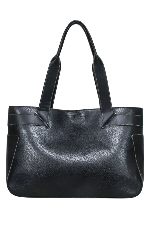 Gucci - Black Leather Mini Tote Bag