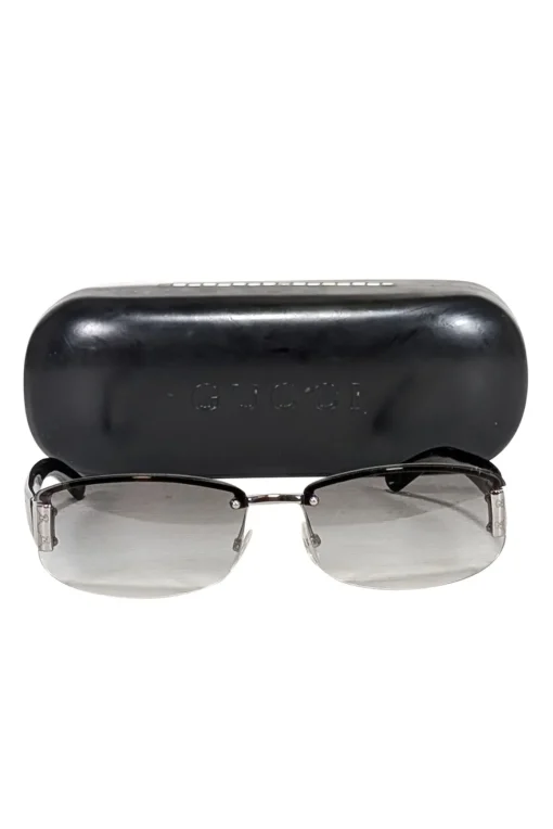 Gucci - Black Ombre Lens Frameless Sunglasses