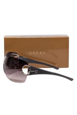Gucci - Black Ombre Lens Frameless Sunglasses
