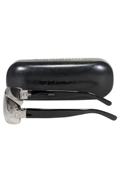 Gucci - Black Ombre Lens Frameless Sunglasses