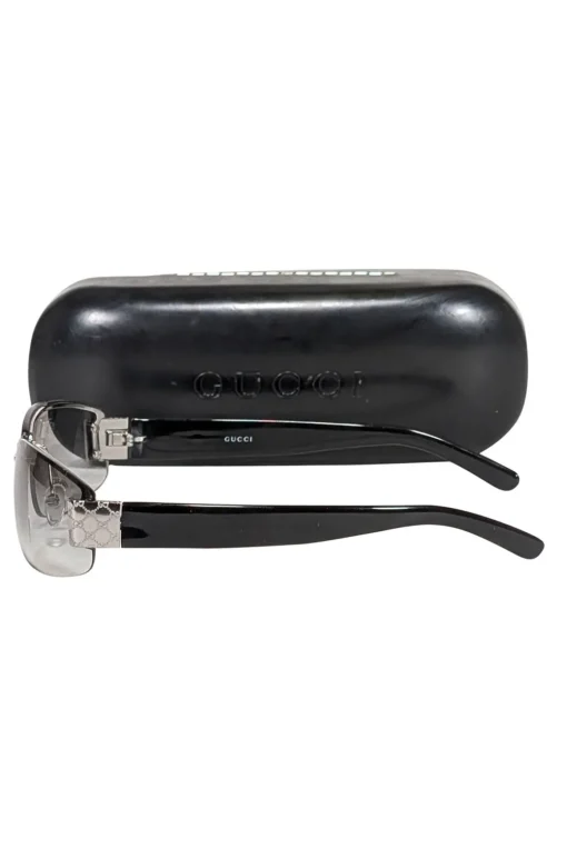 Gucci - Black Ombre Lens Frameless Sunglasses