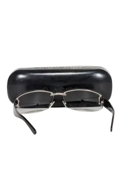 Gucci - Black Ombre Lens Frameless Sunglasses