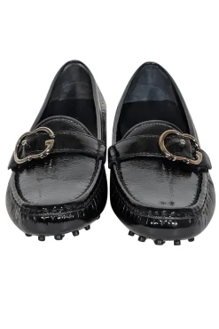 Gucci - Black Patent Leather Loafers Sz 8