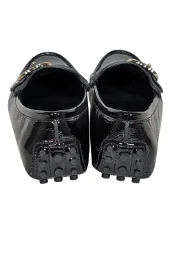 Gucci - Black Patent Leather Loafers Sz 8