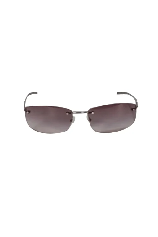Gucci - Silver Ombre Lens Frameless Sunglasses