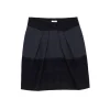 Gunex - Black & Grey Wool Skirt Sz 6