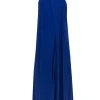 Halston - Indigo Halter Open Back Dress Sz 6