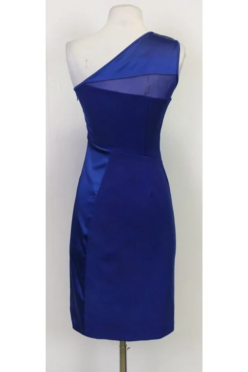 Halston Heritage - Purple One Shoulder Dress Sz XS