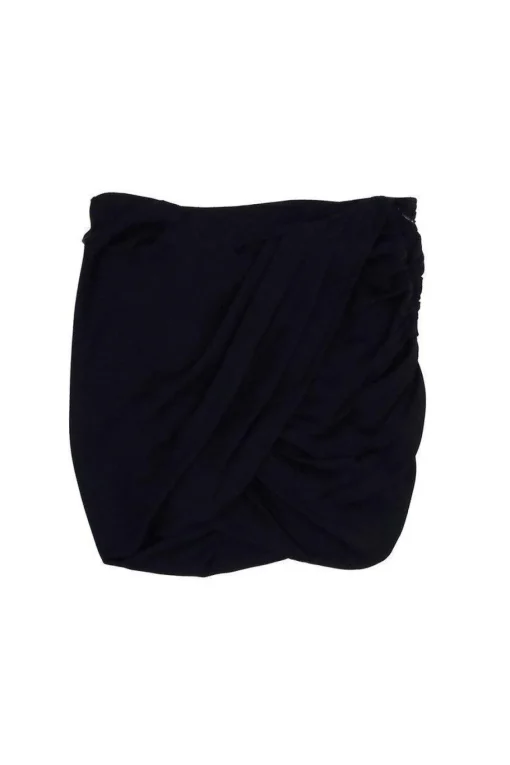 Haute Hippie - Black Silk Tulip Skirt Sz S