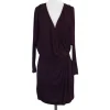 Haute Hippie - Deep Purple Drape Dress Sz M