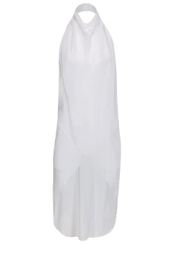 Haute Hippie - Ivory Halter High Low Top Sz S