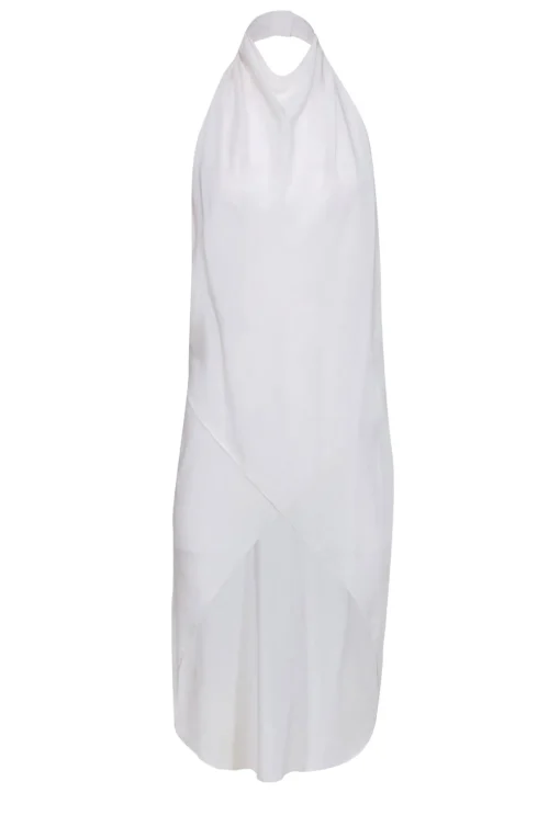 Haute Hippie - Ivory Halter High Low Top Sz S