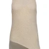 Helmut Lang - Beige Knit Tank w/ Asymmetrical Hem Sz S