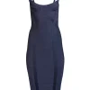 Herve Leger - Navy Blue Bandage Bodycon Dress Sz S