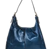 HOBO - Navy Blue Leather Large Shoulder Bag