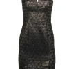 Hutch - Black & Gold Art Deco Patterned Sheath Dress Sz 0
