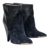 IRO - Colorblocked Suede & Leather Booties Sz 8.5